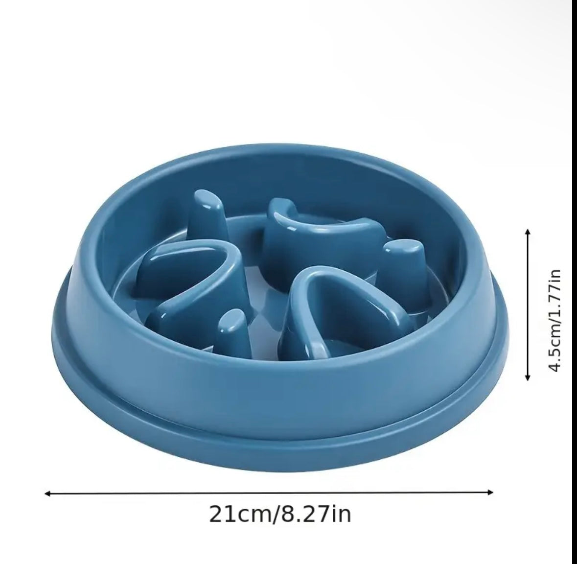 Slow Feeder Bowl (blue)